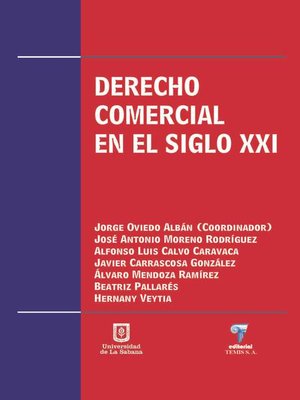 cover image of Derecho comercial en el siglo XXI